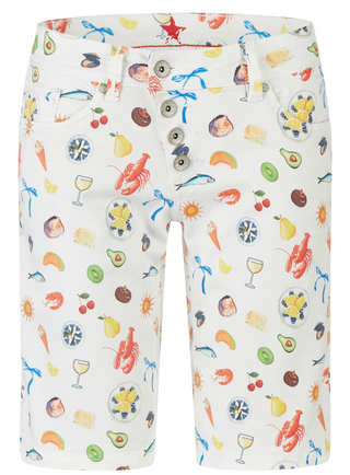BUENA VISTA MALIBU SHORT dolce vita BV B5025 4219 P2.4844 - Summer Twill