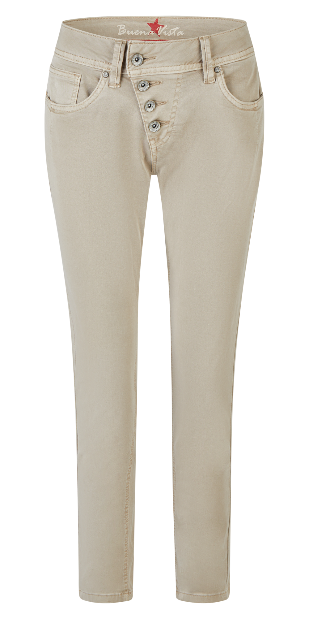 BUENA VISTA MALIBU 7/8 sand BV B5122 4219.6349 - Summer Twill von Buena Vista