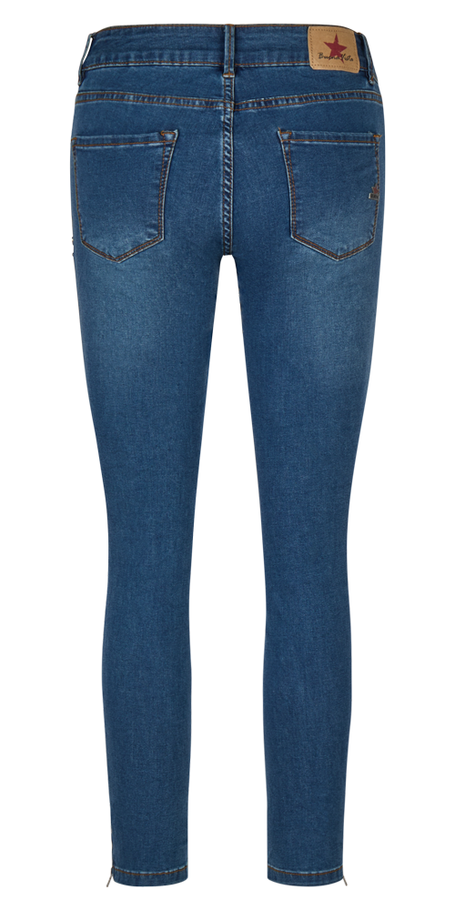 BUENA VISTA ITALY V 7/8 dark stone BV B5311 102.4452 - Cozy Denim von Buena Vista
