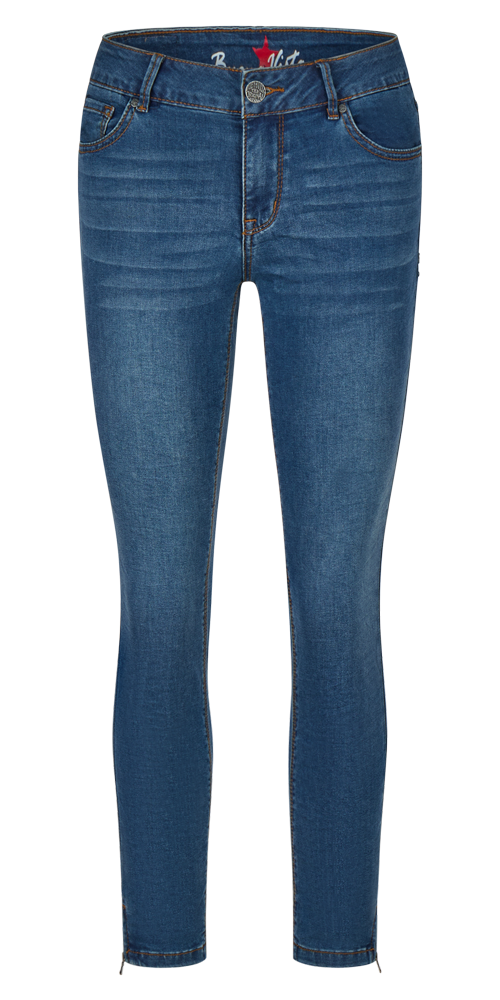 BUENA VISTA ITALY V 7/8 dark stone BV B5311 102.4452 - Cozy Denim von Buena Vista