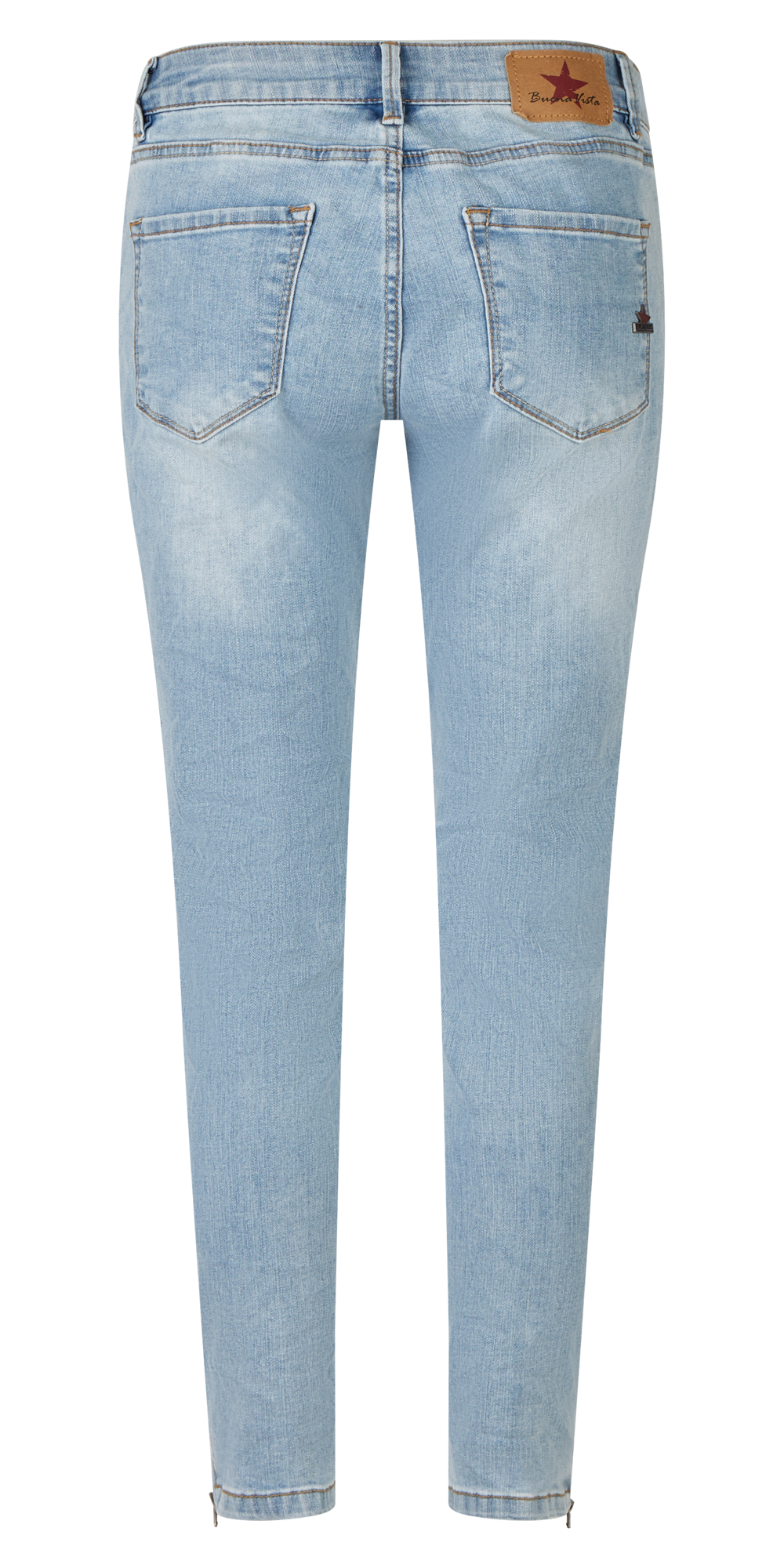 BUENA VISTA ITALY V 7/8 bleached denim BV B5311 369.5890 - Stretch Denim von Buena Vista