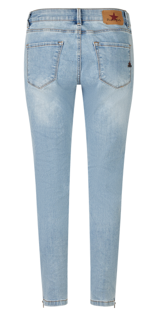 BUENA VISTA ITALY V 7/8 bleached denim BV B5311 369.5890 - Stretch Denim