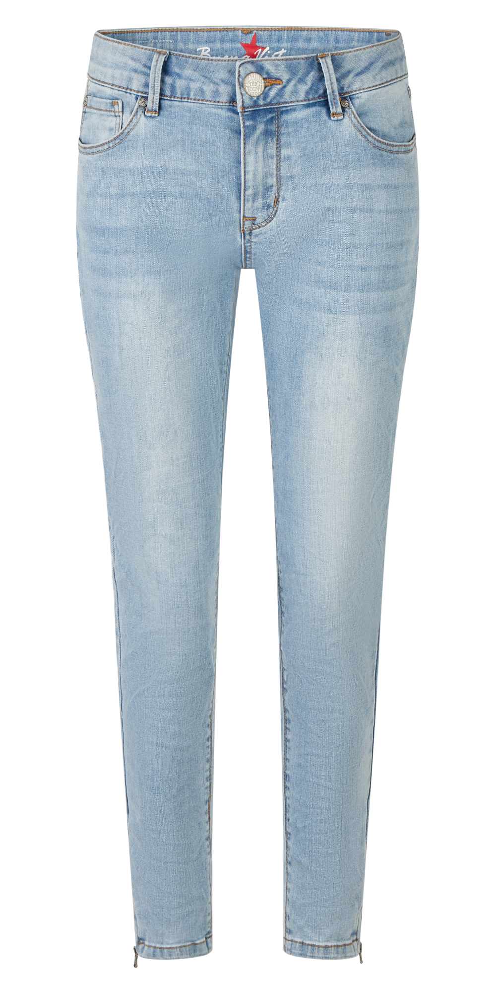 BUENA VISTA ITALY V 7/8 bleached denim BV B5311 369.5890 - Stretch Denim von Buena Vista