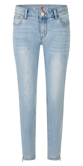 BUENA VISTA ITALY V 7/8 bleached denim BV B5311 369.5890 - Stretch Denim
