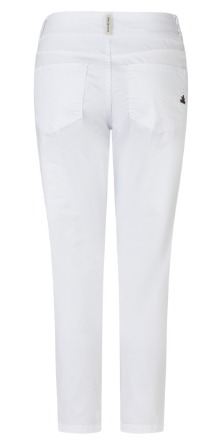 BUENA VISTA TUMMYLESS 7/8 white BV B5658 4003.32 - Stretch Twill