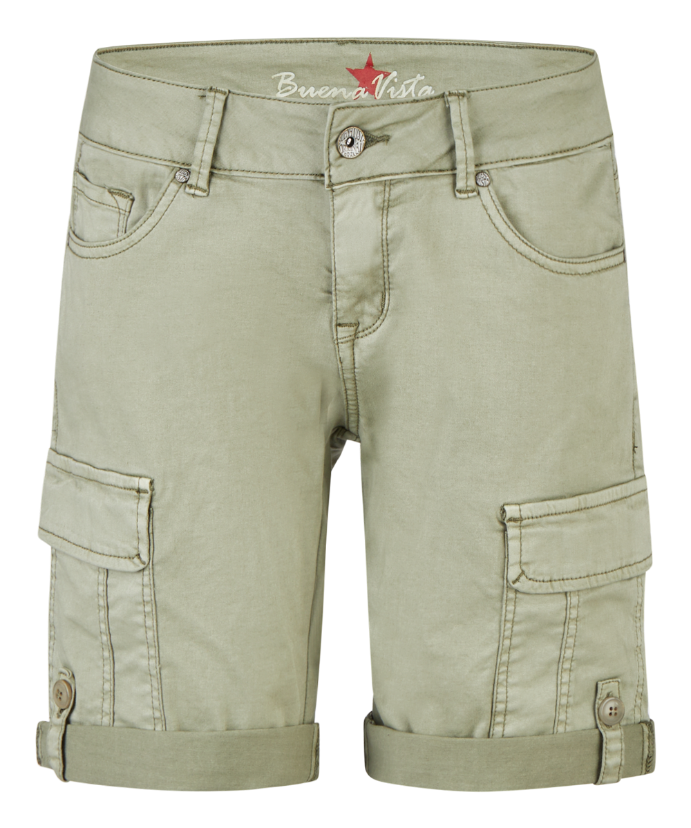 BUENA VISTA CARGO SHORT aloe BV B5710 4003.7143 - Stretch Twill von Buena Vista