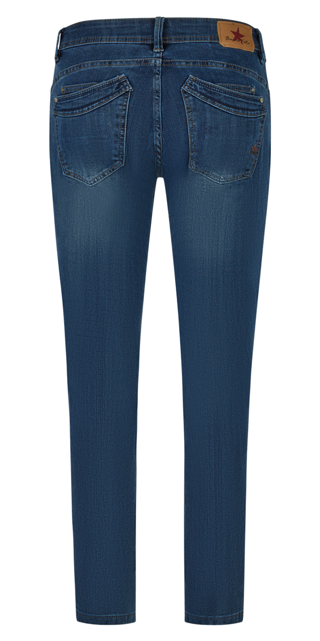 BUENA VISTA MALIBU CROPPED ink denim BV B5826 355.7007 - Stretch Jog Denim von Buena Vista