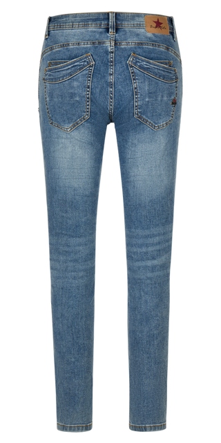 BUENA VISTA MALIBU CROPPED bright denim BV B5826 369.4478 - Stretch Denim
