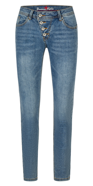 BUENA VISTA MALIBU CROPPED bright denim BV B5826 369.4478 - Stretch Denim