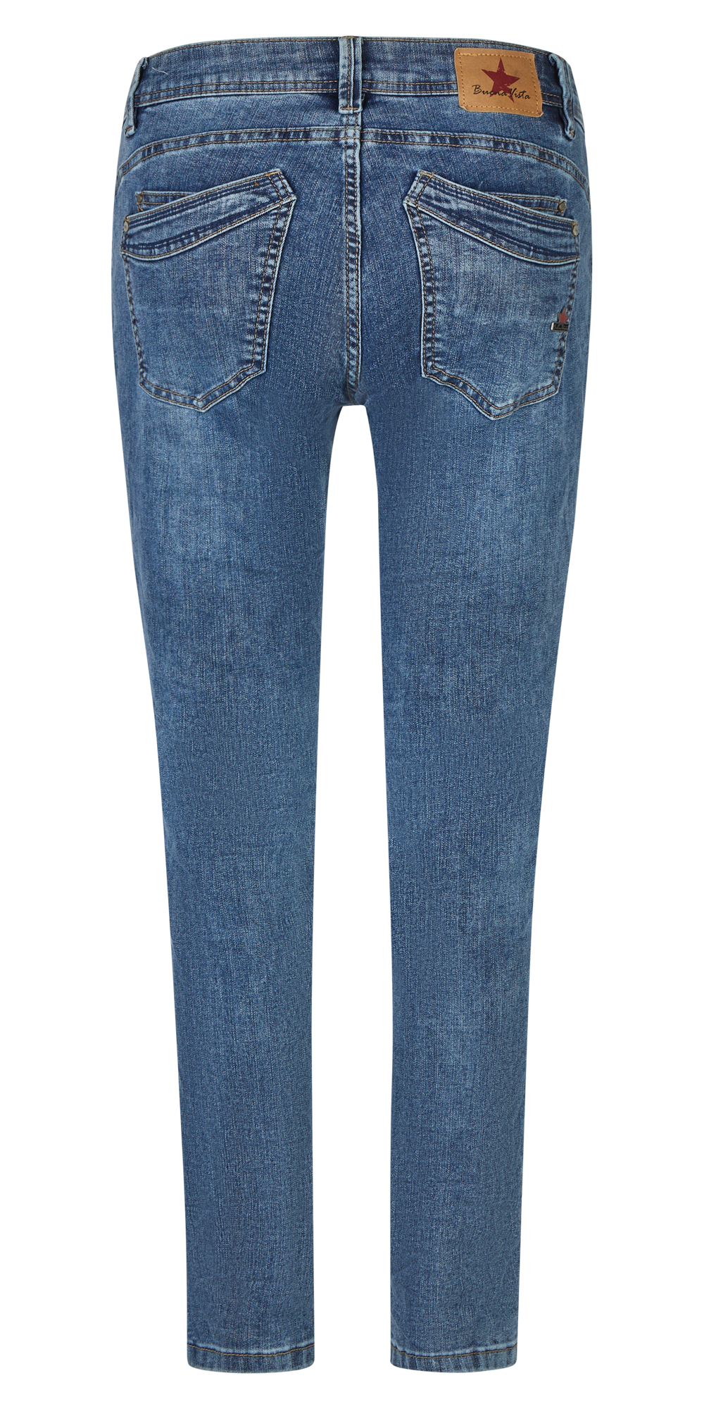 BUENA VISTA MALIBU CROPPED lake blue B5826 369.7407 - Stretch Denim von Buena Vista