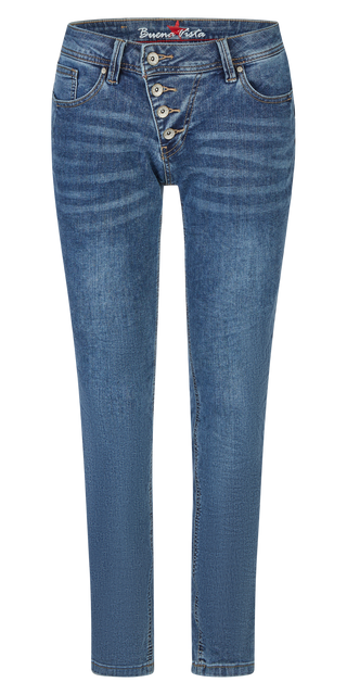 BUENA VISTA MALIBU CROPPED lake blue B5826 369.7407 - Stretch Denim