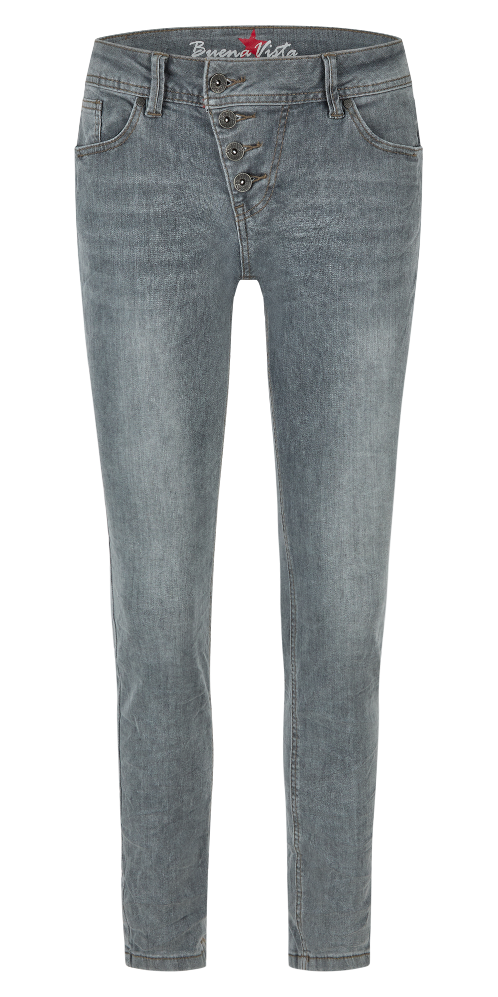 BUENA VISTA MALIBU CROPPED anthracite denim B5826 399.8970 - Stretch Denim von Buena Vista