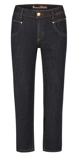 BUENA VISTA ANNA C STRAIGHT 7/8 raw denim BV B5859 397.9195 - Stretch Denim