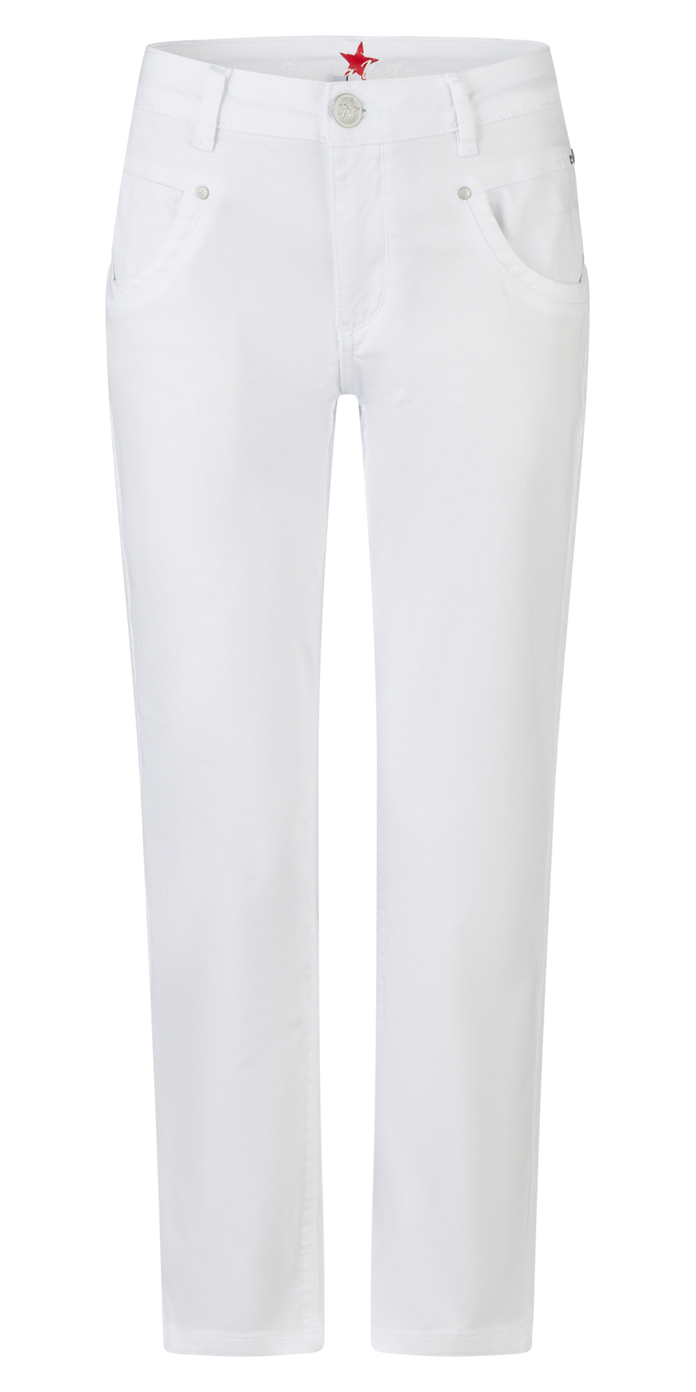 BUENA VISTA ANNA C STRAIGHT 7/8 white BV B5859 4141.32 - Stretch Twill von Buena Vista