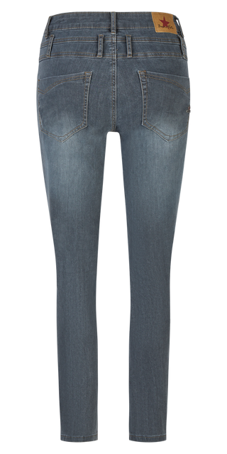 BUENA VISTA FLORIDA CROPPED anthracite denim BV B5912 399.8970 - Stretch Denim