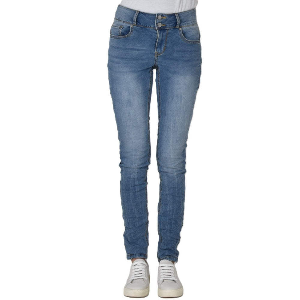 BUENA VISTA Tummyless Damen Jeans - Coastal Mist Blue - 888 B5664 333.2913