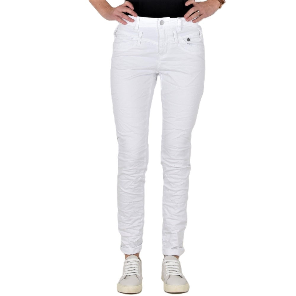BUENA VISTA Florida Five Pocket - Bright Ivory White - 888 B5737 502.032