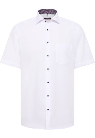 ETERNA MODERN FIT Kurzarm Hemd - Pure Alpine White - 1300-00-C149