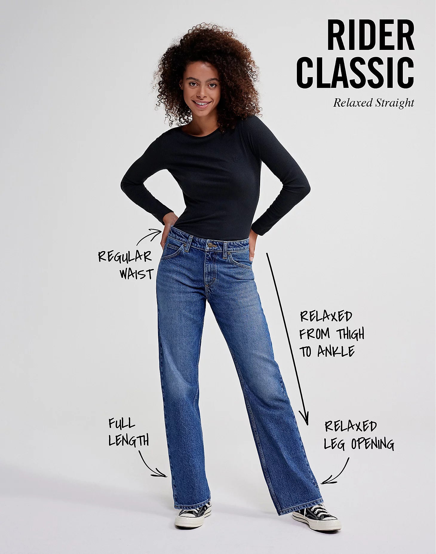 LEE Rider Classic Jeans - Coastal Sky Blue - 112346314 von LEE