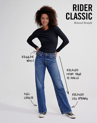 LEE Rider Classic Jeans - Coastal Sky Blue - 112346314