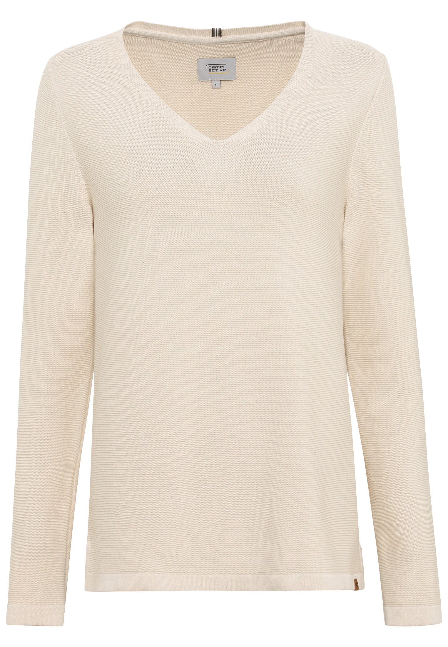 CAMEL ACTIVE Strickpullover Langarm - Linen Mist - 309534 3K88.17