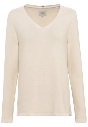 CAMEL ACTIVE Strickpullover Langarm - Linen Mist - 309534 3K88.17