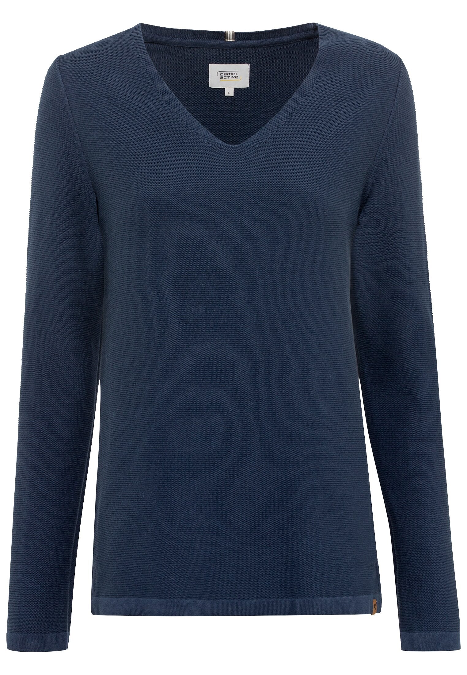 CAMEL ACTIVE Strickpullover Langarm - Midnight Navy Texture - 309534 3K88.47