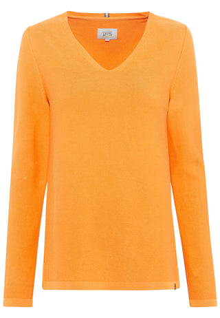 CAMEL ACTIVE Strickpullover Langarm Mandarine - Sunburst Orange - 309534 3K88.64