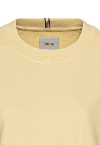 CAMEL ACTIVE Sweatshirt Pullover Rundhals - Sunlit Vanilla - 309323 4F70.10
