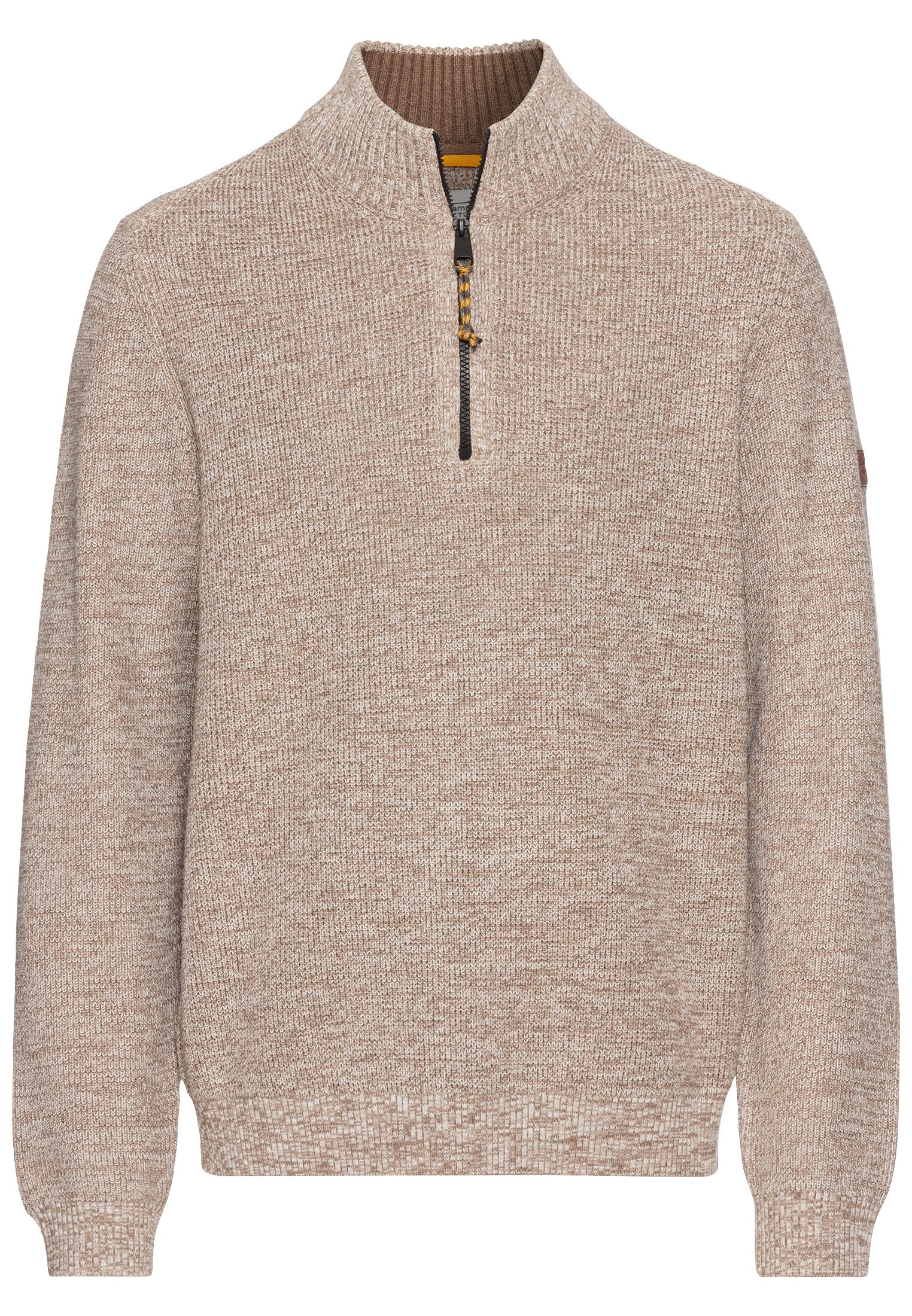 CAMEL ACTIVE STRICKTROYER Pullover/Longsleeve - Oatmeal Drift - 409530 4K06.18