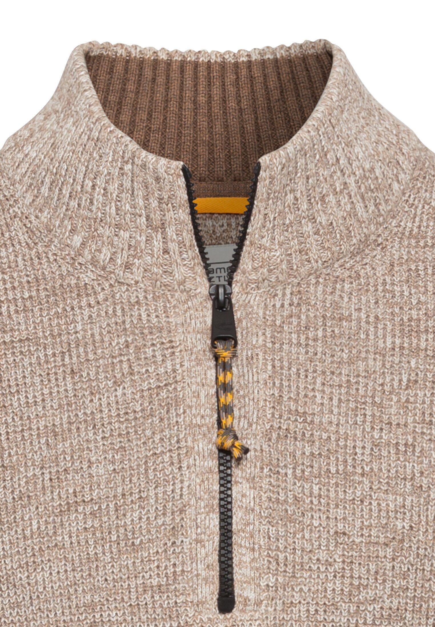 CAMEL ACTIVE STRICKTROYER Pullover/Longsleeve - Oatmeal Drift - 409530 4K06.18 von Camel Active