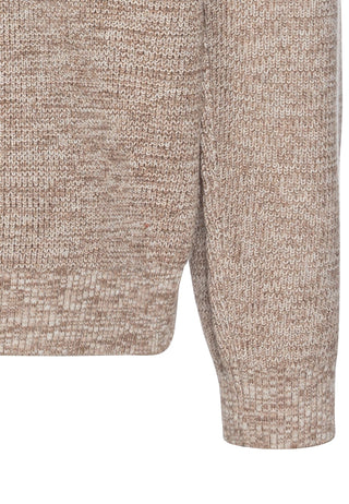 CAMEL ACTIVE STRICKTROYER Pullover/Longsleeve - Oatmeal Drift - 409530 4K06.18