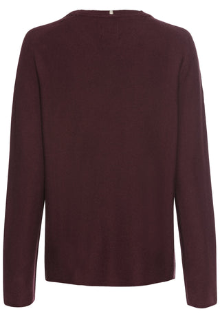 CAMEL ACTIVE Sweatshirt Rundhals Pullover - Crimson Plum Red - 309580 4K88.59