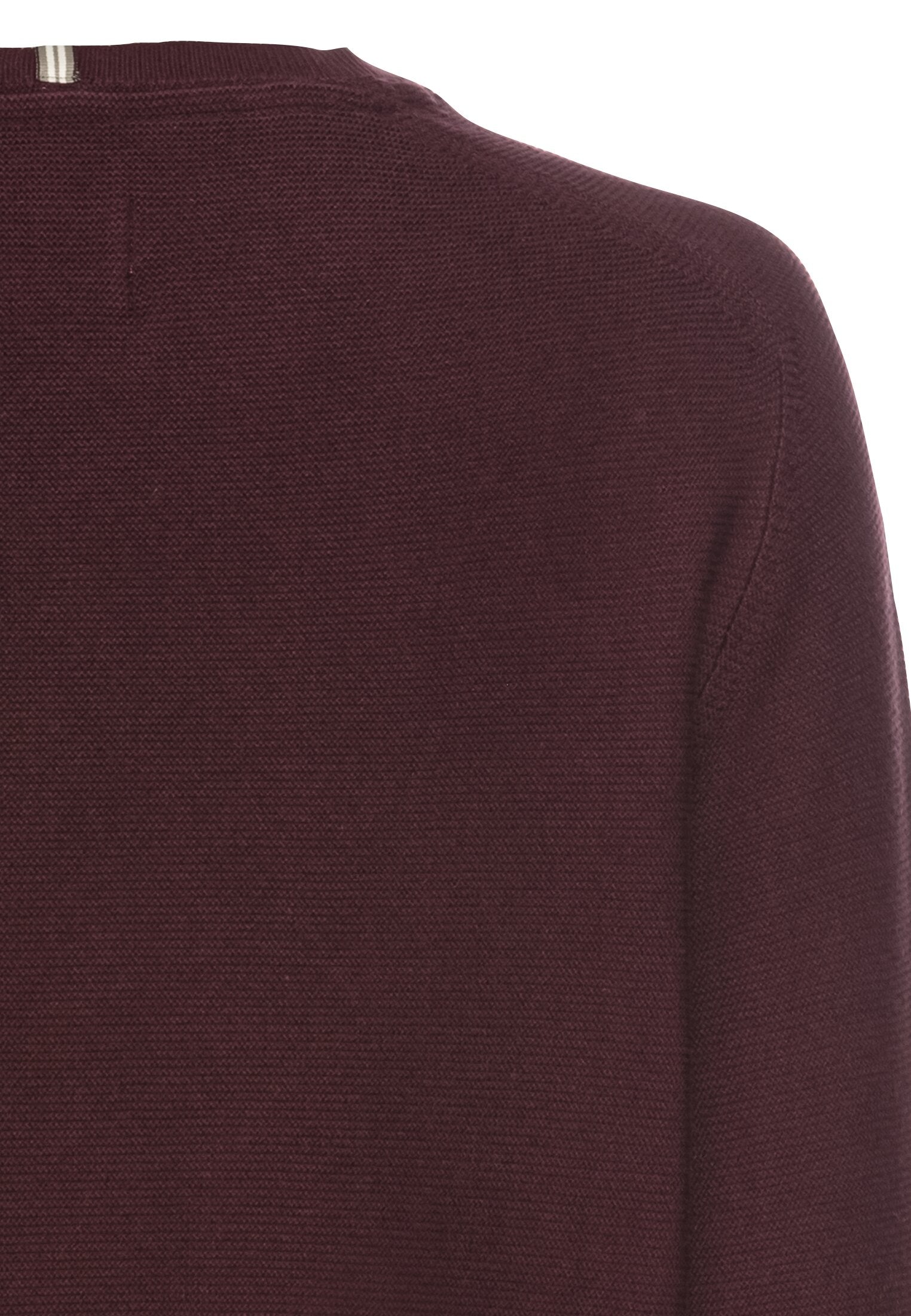 CAMEL ACTIVE Sweatshirt Rundhals Pullover - Crimson Plum Red - 309580 4K88.59 von Camel Active