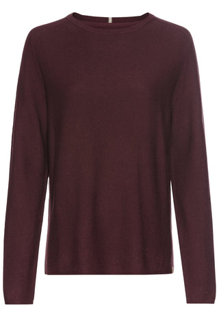 CAMEL ACTIVE Sweatshirt Rundhals Pullover - Crimson Plum Red - 309580 4K88.59