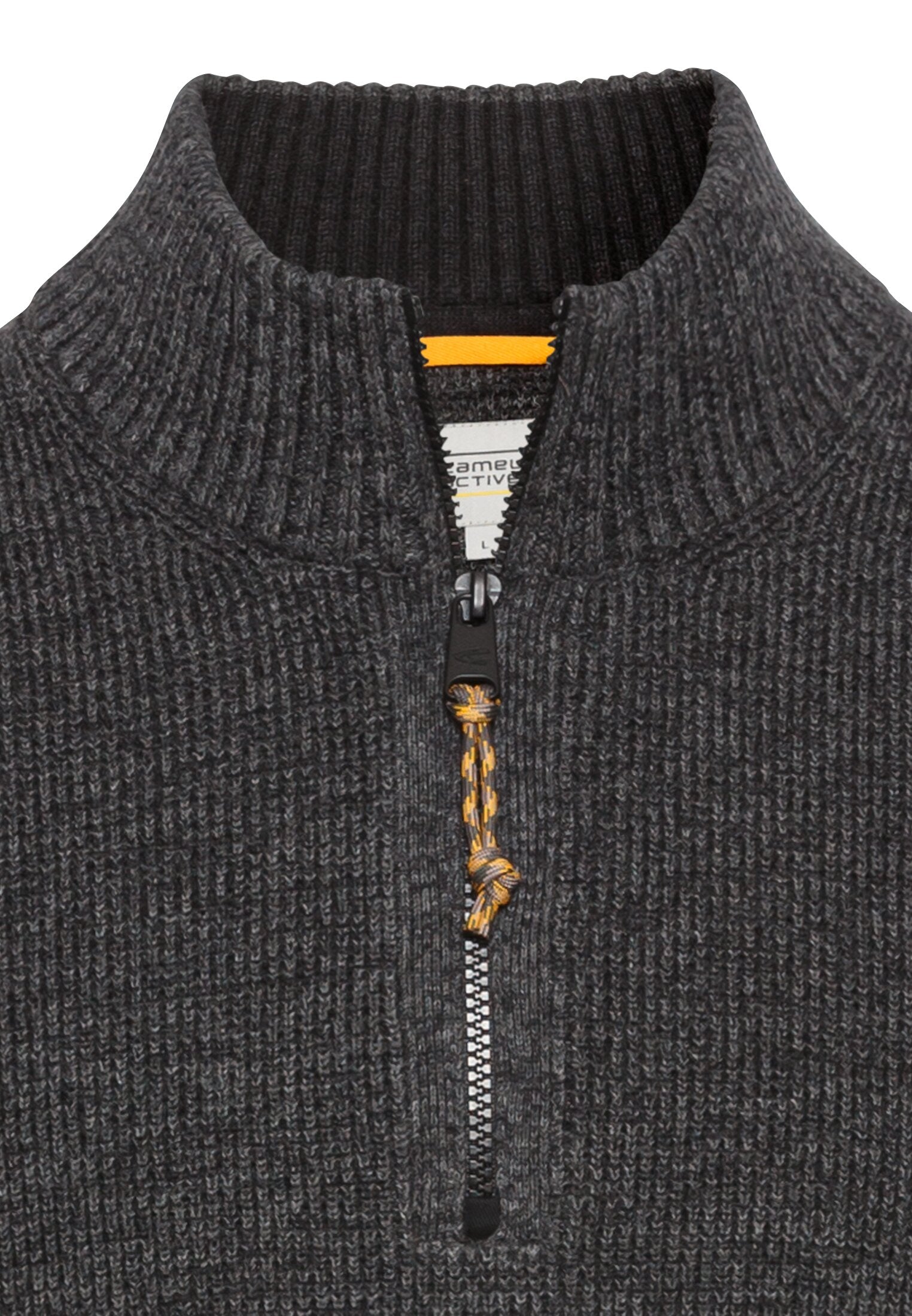 CAMEL ACTIVE STRICKTROYER Pullover asphalt 409530 4K06.88 von Camel Active