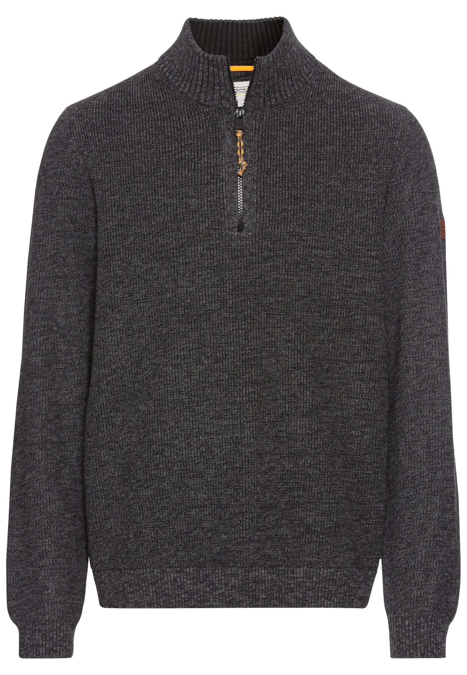 CAMEL ACTIVE STRICKTROYER Pullover asphalt 409530 4K06.88 von Camel Active