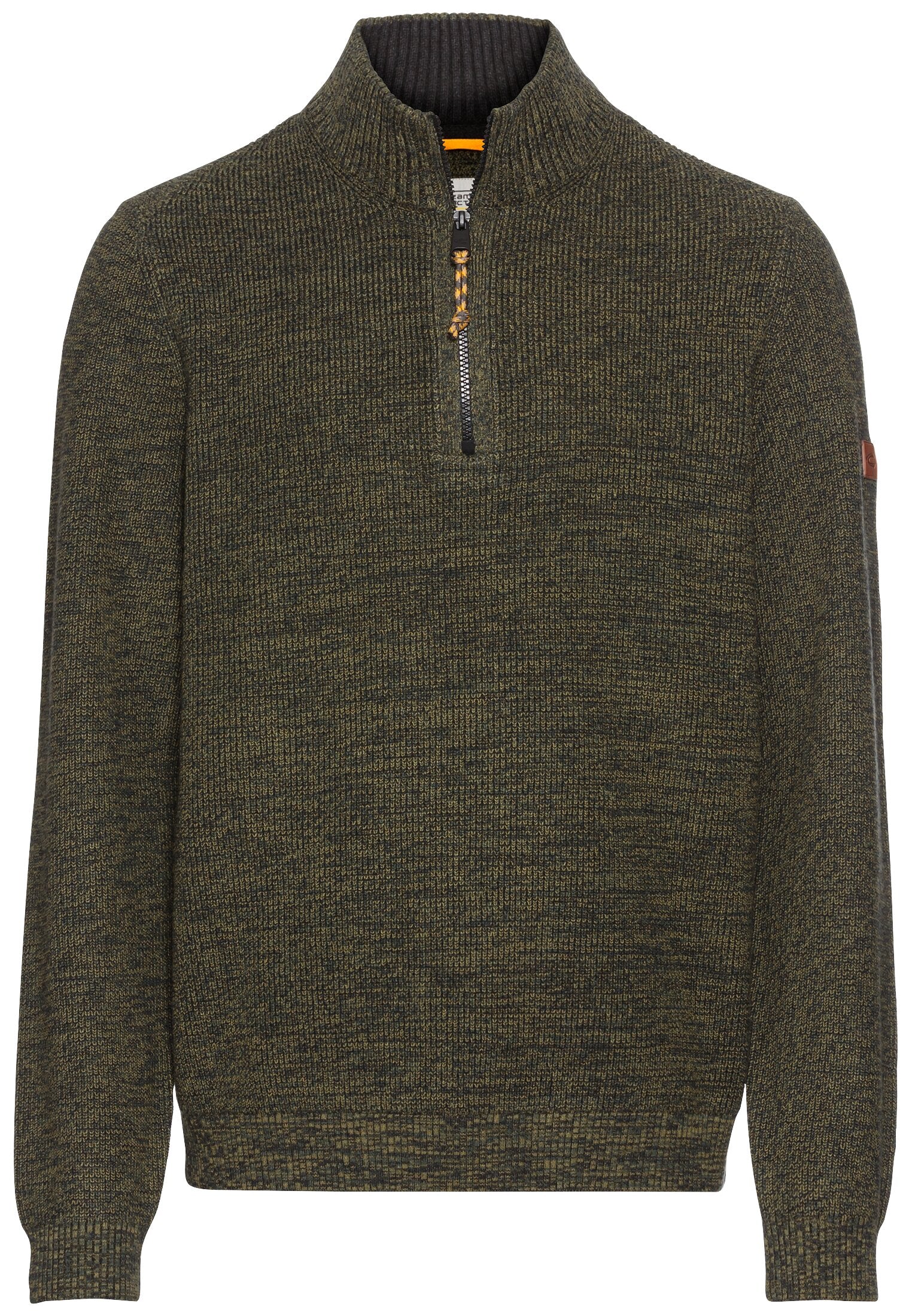 CAMEL ACTIVE STRICKTROYER Pullover/Longsleeve - Mossy Hearth Green - 409530 4K06.91