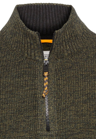 CAMEL ACTIVE STRICKTROYER Pullover/Longsleeve - Mossy Hearth Green - 409530 4K06.91