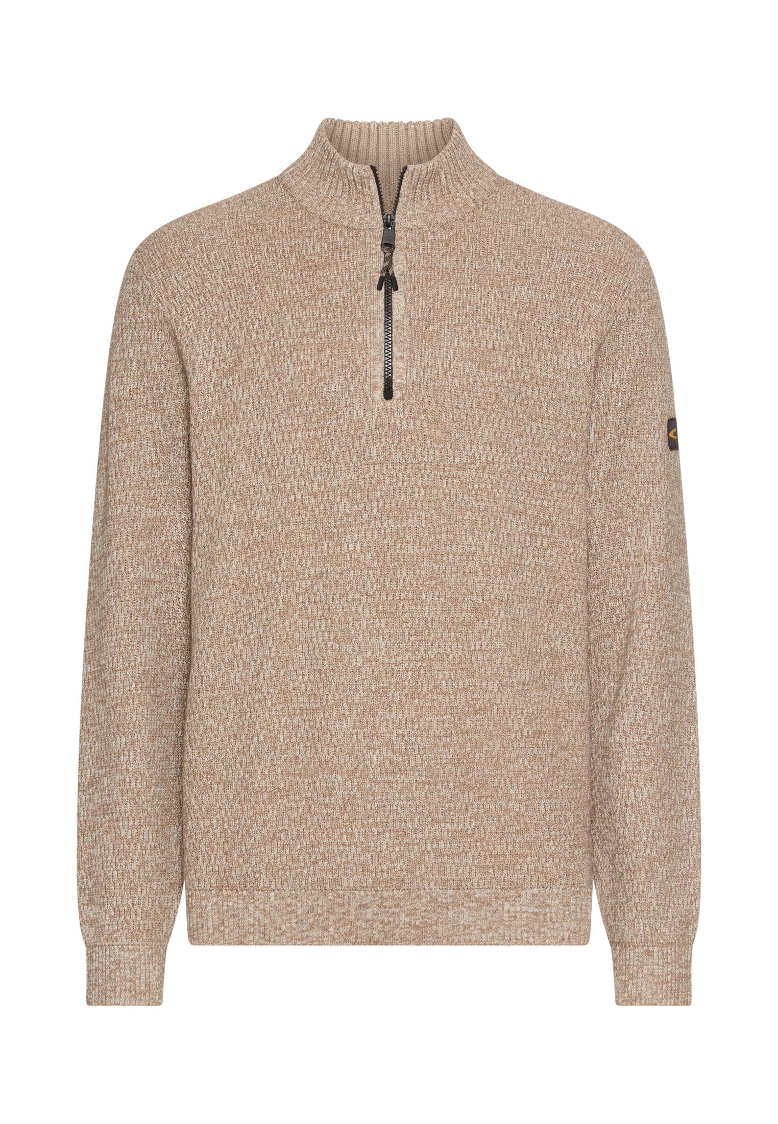 CAMEL ACTIVE STRICKTROYER Pullover/Longsleeve - Desert Oatmeal Melange - 409530 6K06.11