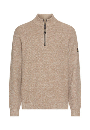 CAMEL ACTIVE STRICKTROYER Pullover/Longsleeve - Desert Oatmeal Melange - 409530 6K06.11