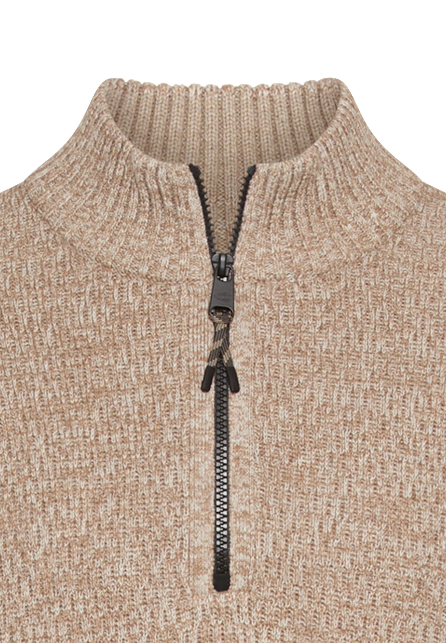 CAMEL ACTIVE STRICKTROYER Pullover/Longsleeve - Desert Oatmeal Melange - 409530 6K06.11 von Camel Active
