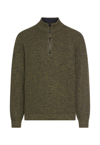 CAMEL ACTIVE Strick Troyer Pullover - Mossy Herringbone Green - 409530 6K06.37