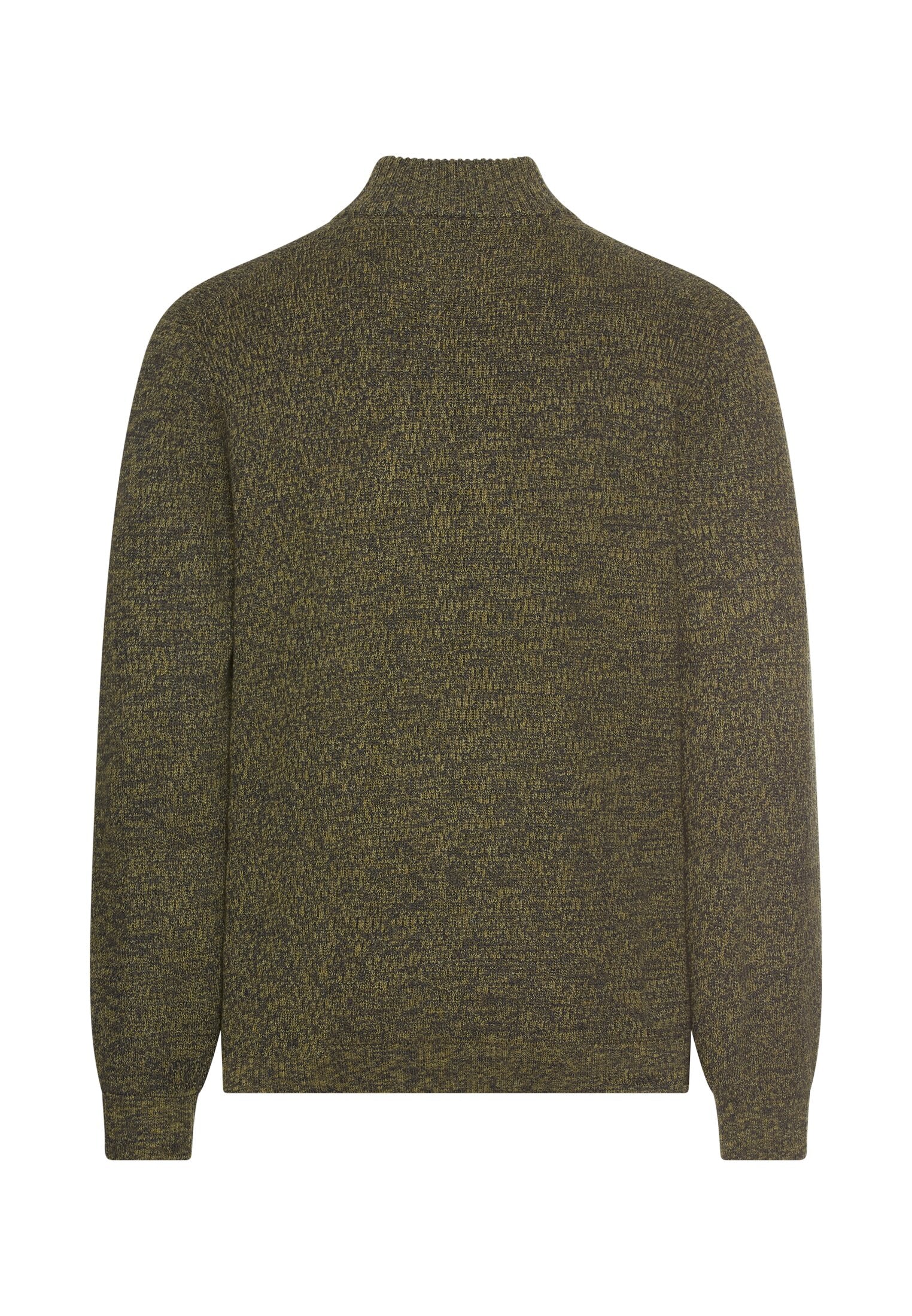 CAMEL ACTIVE Strick Troyer Pullover - Mossy Herringbone Green - 409530 6K06.37 von Camel Active