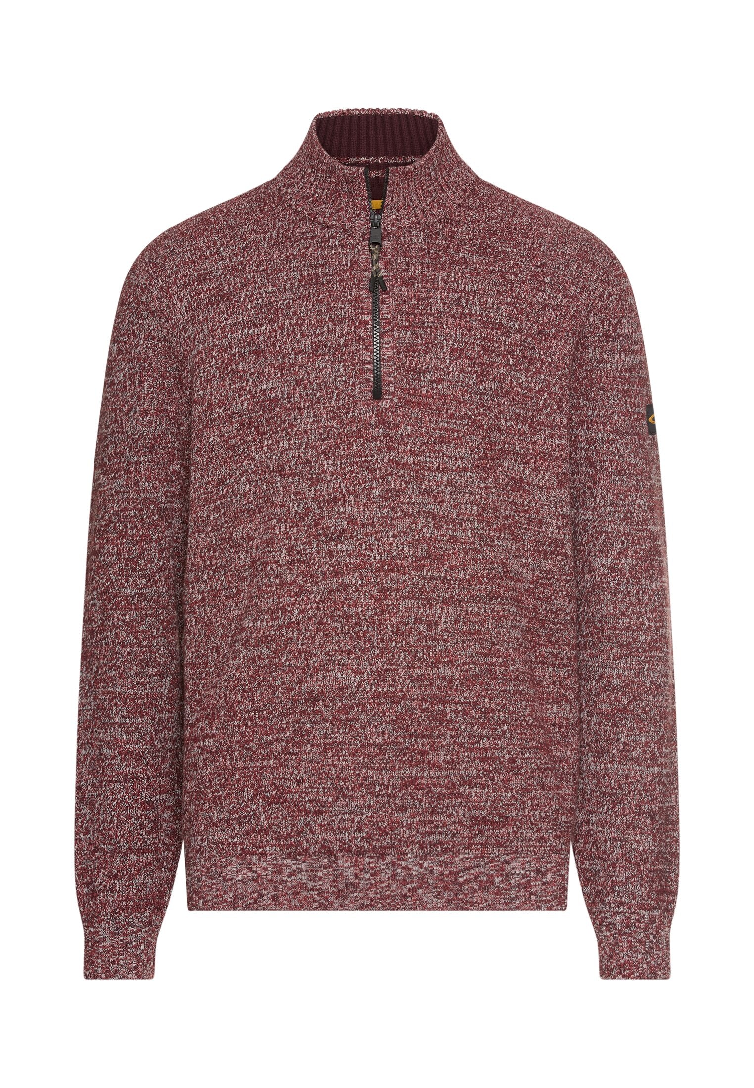 CAMEL ACTIVE STRICKTROYER Pullover - Heathered Crimson Red - 409530 6K06.57