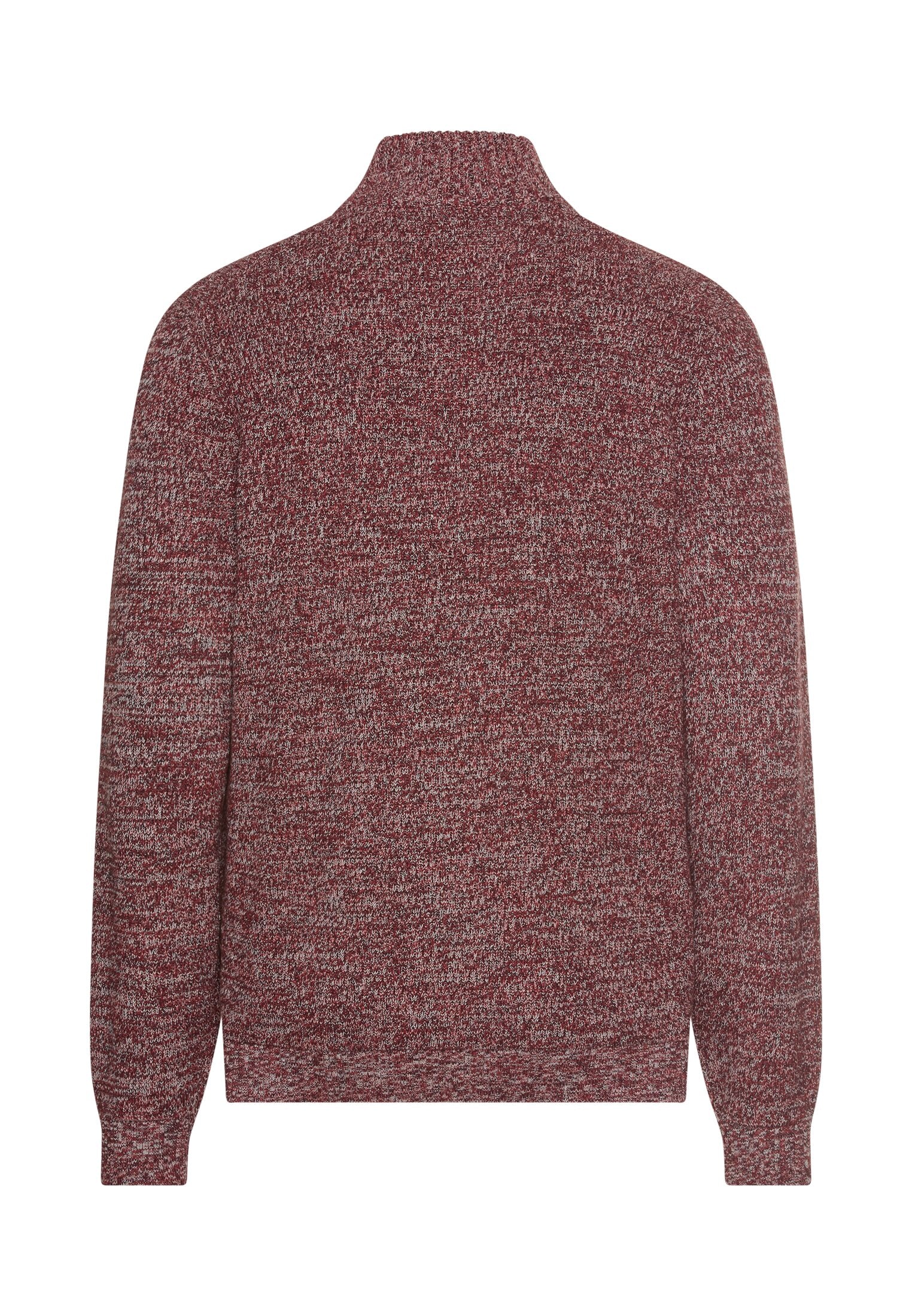 CAMEL ACTIVE STRICKTROYER Pullover - Heathered Crimson Red - 409530 6K06.57