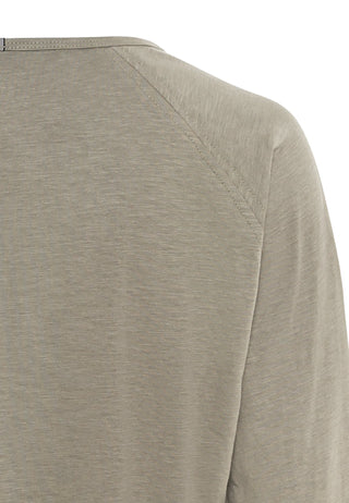 CAMEL ACTIVE Langarmshirt Sweatshirt light khaki - Stone Sage Green - 309302 9T69.31