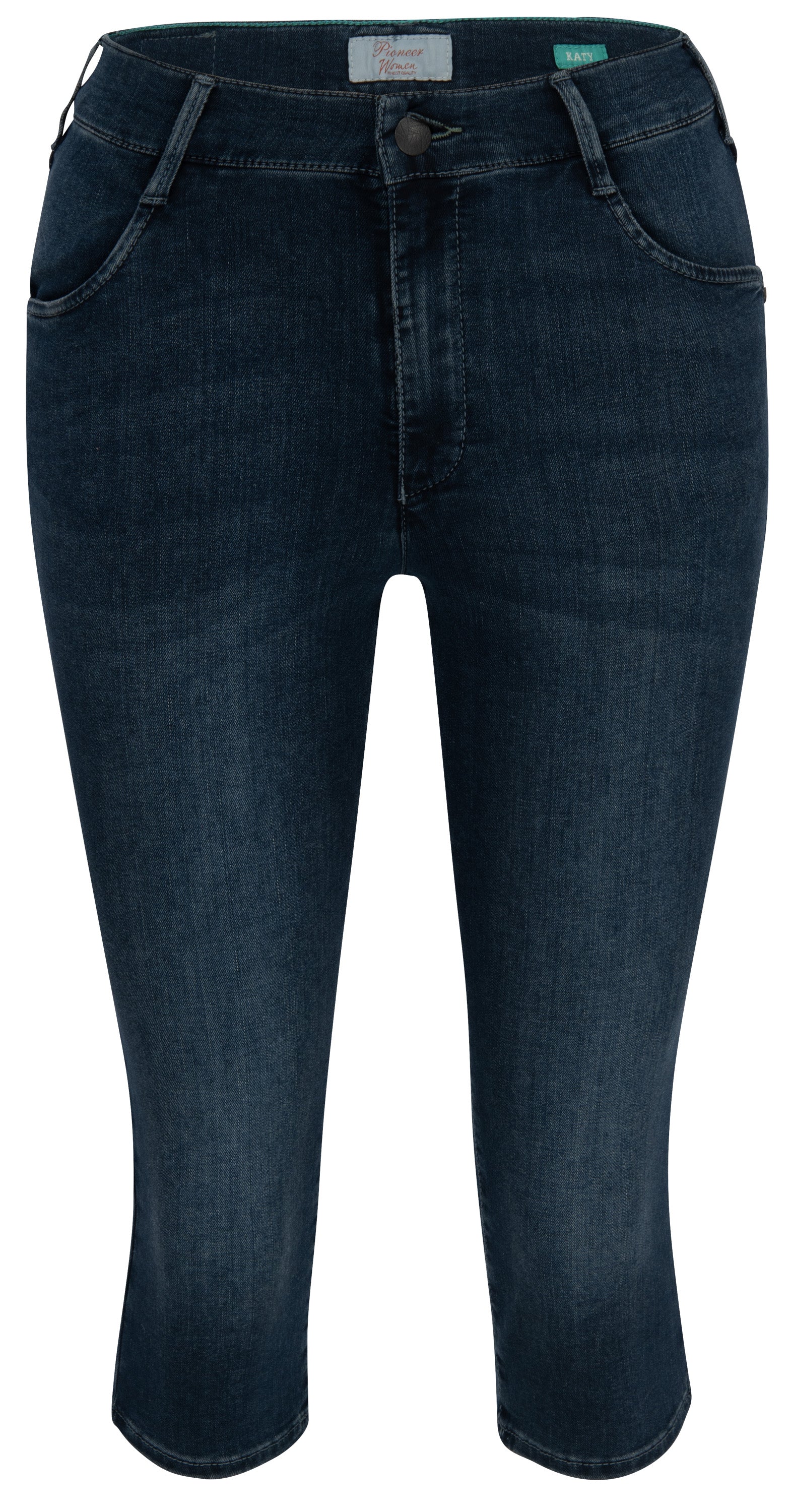 PIONEER Katy Capri Jeans - Indigo Drift Wash - 3530 4022.6804