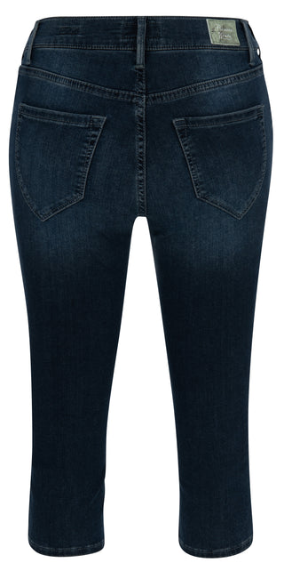 PIONEER Katy Capri Jeans - Indigo Drift Wash - 3530 4022.6804