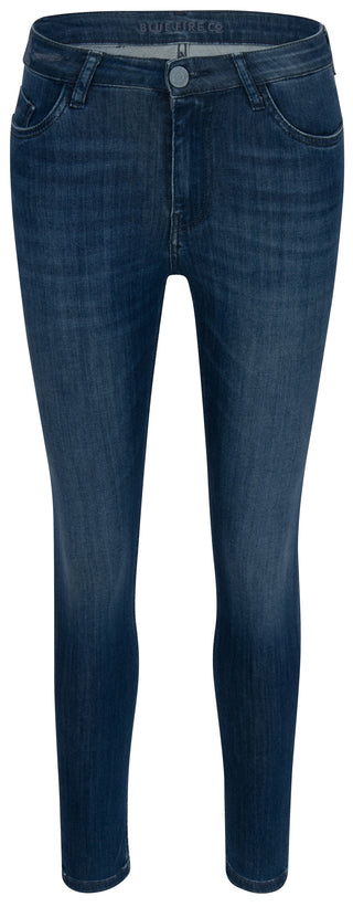 BLUE FIRE Lara Skinny Jeans - Midnight Worn Indigo - 1136.558